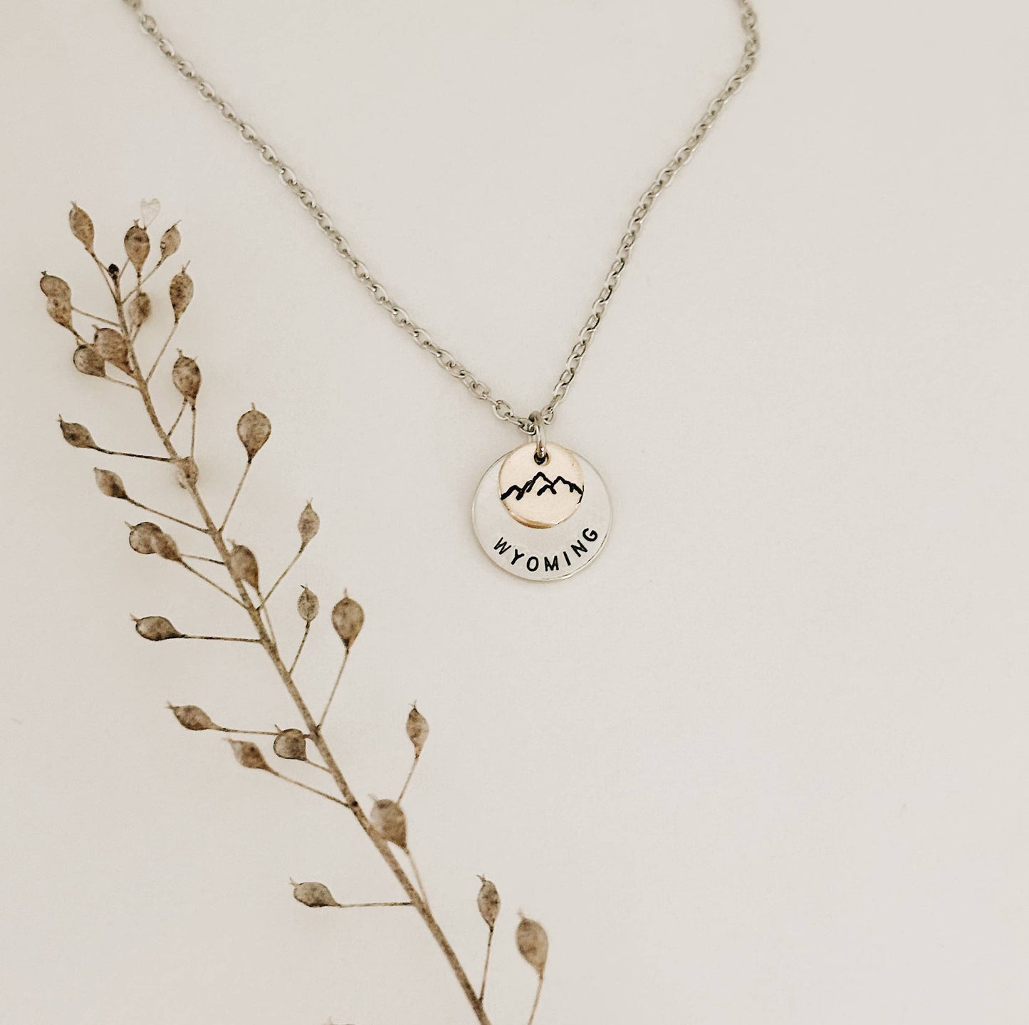 Wyoming Range Necklace: Copper