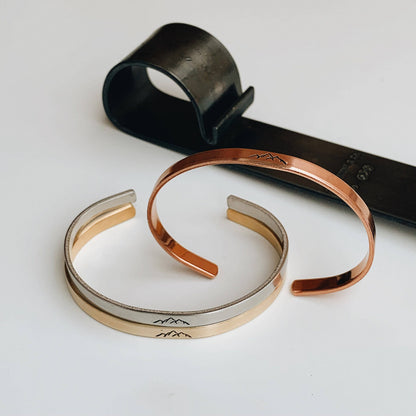 Peak Metal Cuff — 3/8"