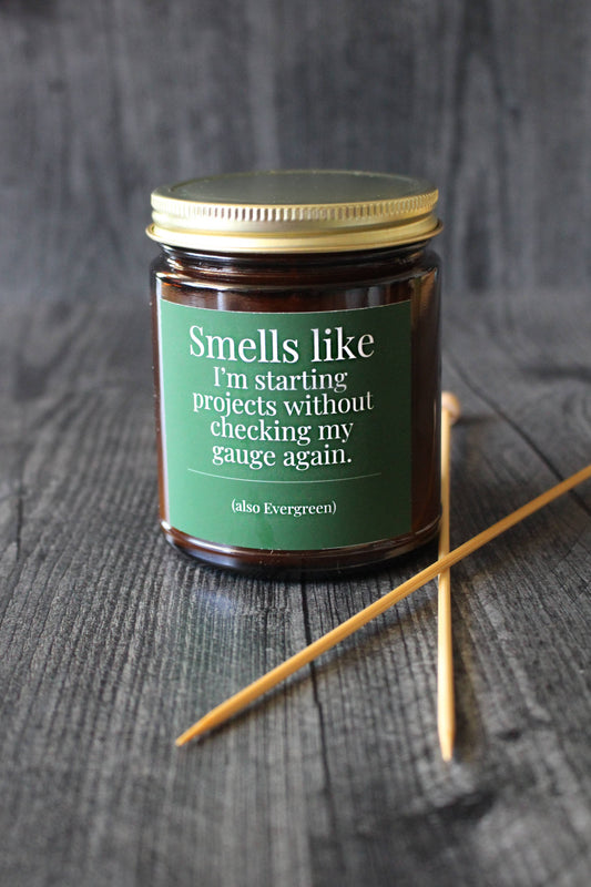 Evergreen Candle