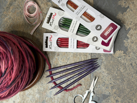 Dreamz 6" Double Point Needles by KnitPro