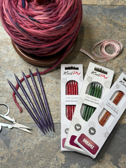 Dreamz 6" Double Point Needles by KnitPro