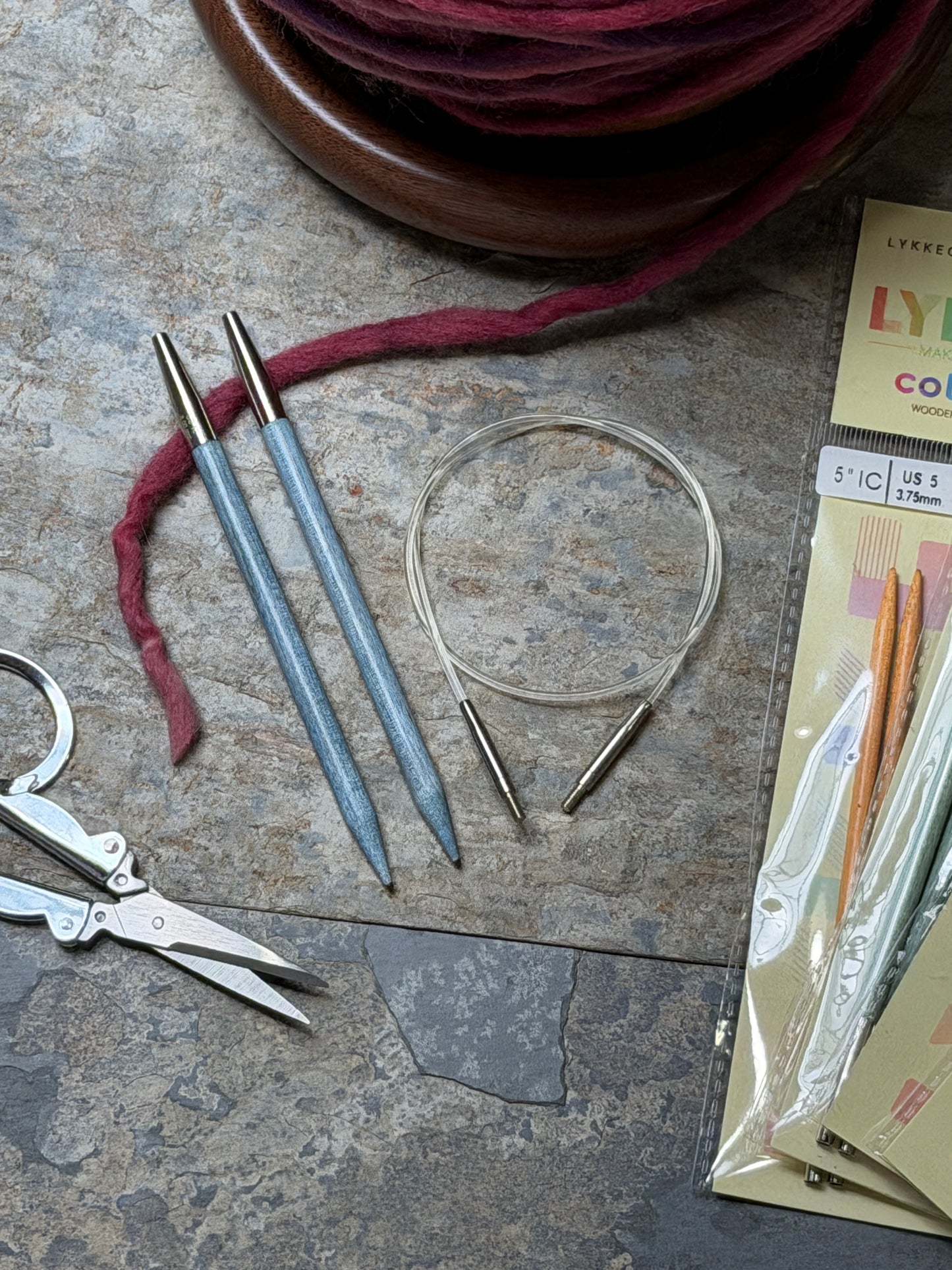 LYKKE Colour Interchangeable Needle Tips (5")
