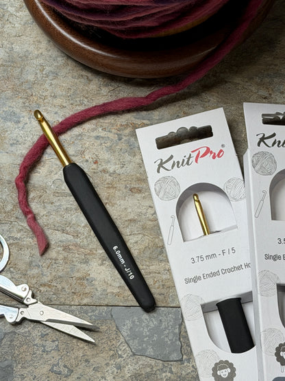 Soft Feel Gold Crochet Hook