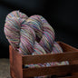 Hand-Painted Organic Merino Wool Yarn – Fingering Weight Skein