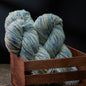 Hand-Painted Organic Merino Wool Yarn – Fingering Weight Skein