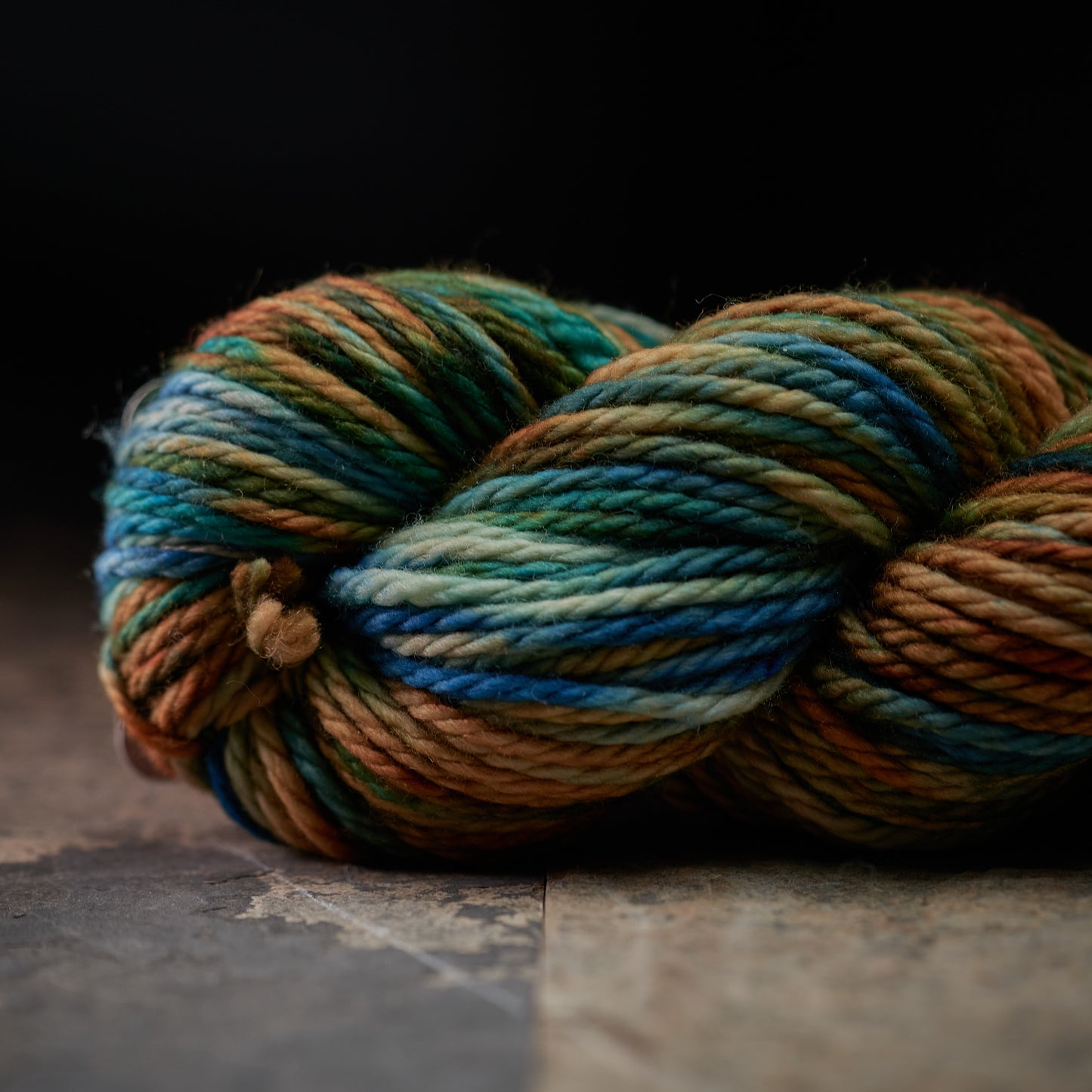 Bulky Superwash Merino Wool Yarn – 3-Ply, Hand-Dyed Colorways