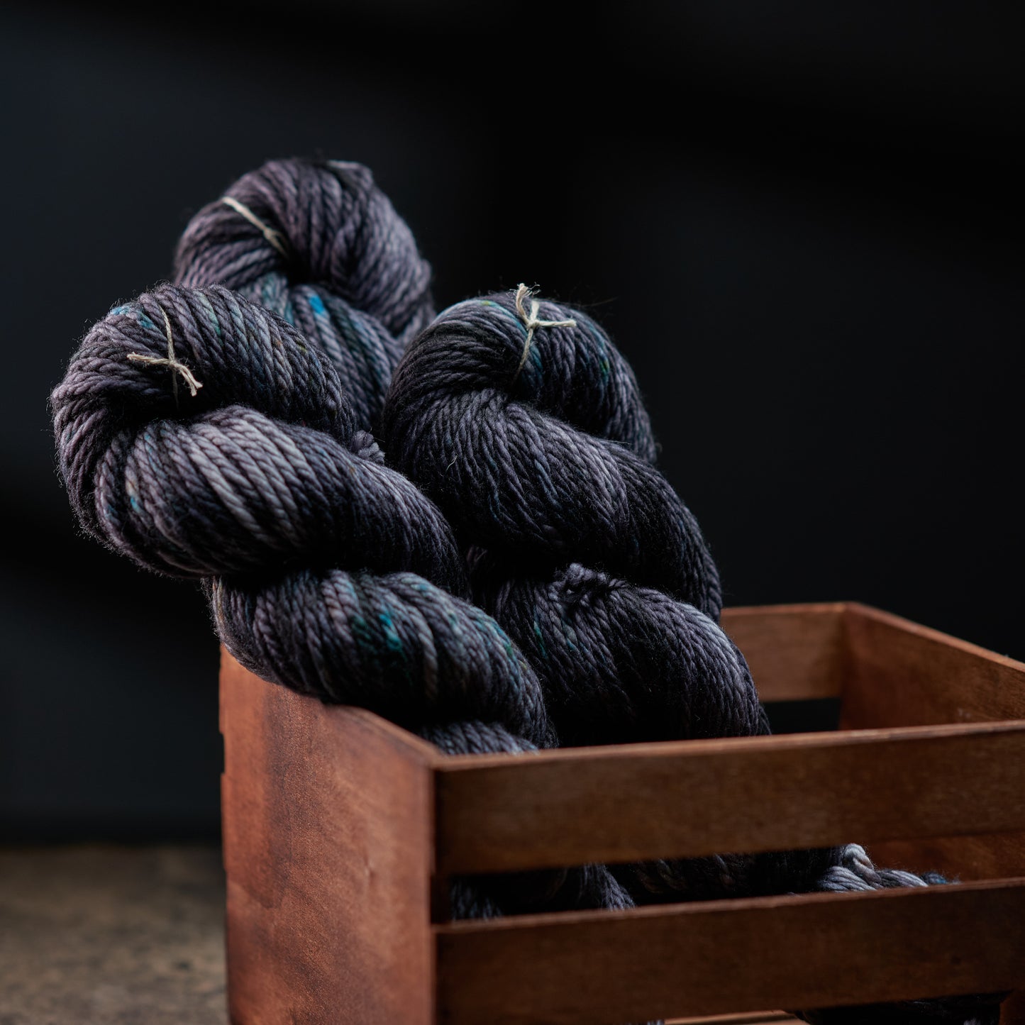 Bulky Superwash Merino Wool Yarn – 3-Ply, Hand-Dyed Colorways