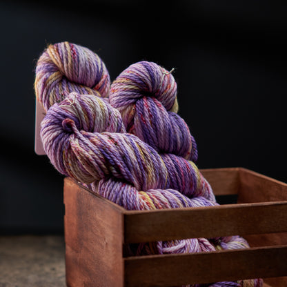Bulky Superwash Merino Wool Yarn – 3-Ply, Hand-Dyed Colorways