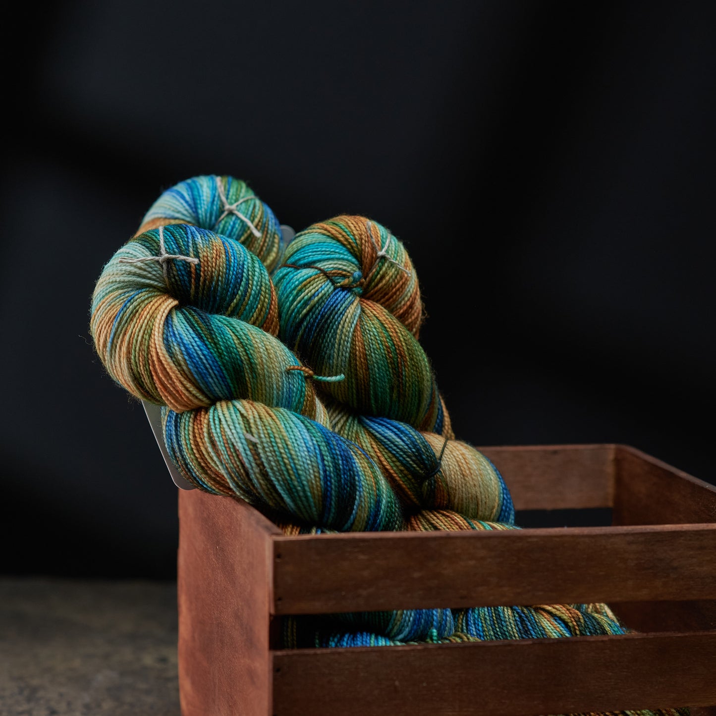 High Twist Fingering Superwash Merino