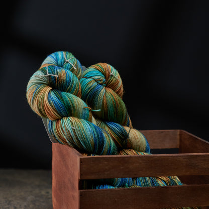 High Twist Fingering Superwash Merino
