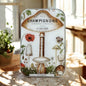 Vintage Mushroom Notions Tin